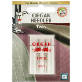 Organ Needles Twin 90/2
