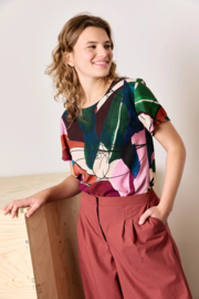 Atelier Jupe - Absract and colourful print viscose