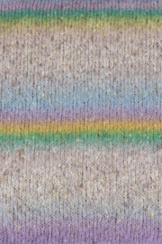 LangYarns Galaxy, kleur 2 lichtblauw-lila- groen