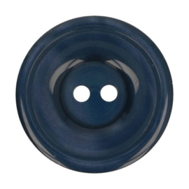 Bottoni Italiani knoop blauw, 12,5mm