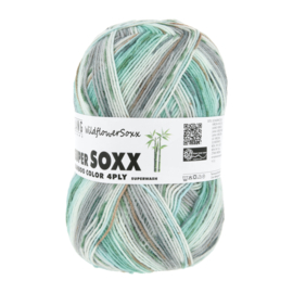 Lang Yarns Super Soxx bamboe, kleur 559