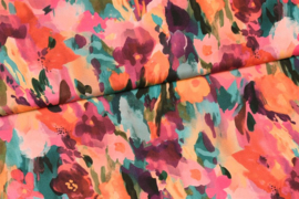 Editex Knipmode -  kleurrijke bloemen