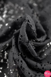 Bittoun - Broderie zwart