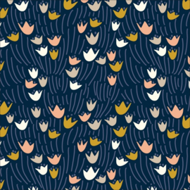 Organic Tulip - Navy