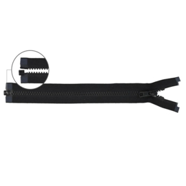 Bloktandrits deelbaar 80 cm zwart