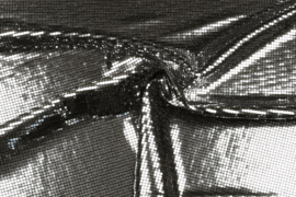 Editex-knipmode silver on black