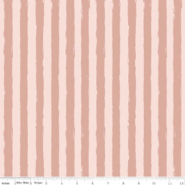 Riley Blake- Blush sparkle stripe pink