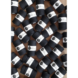 Bobbiny triple twist 3mm kleur Black