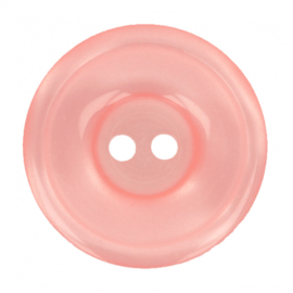 Bottoni Italiani knoop roze, 17,5mm