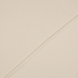 Rib jersey, naturel