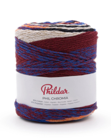 Phil Chromia, kleur multico bleu