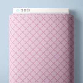 Cloud9 Blossom and Dot - Dotted lattice pink