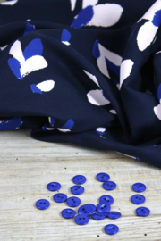 Eglantine&Zoe knoop Essentiel blue royal, 11mm