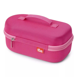 Prym persstrijkijzer mini met etui roze