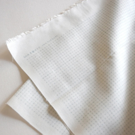 Daruma Sashiko Cloth grid - wit