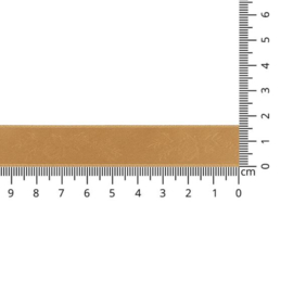Satinband Jacquard-Rose, goud 16mm
