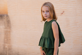 See You At Six Linnen / viscose  blend Groenere weiden