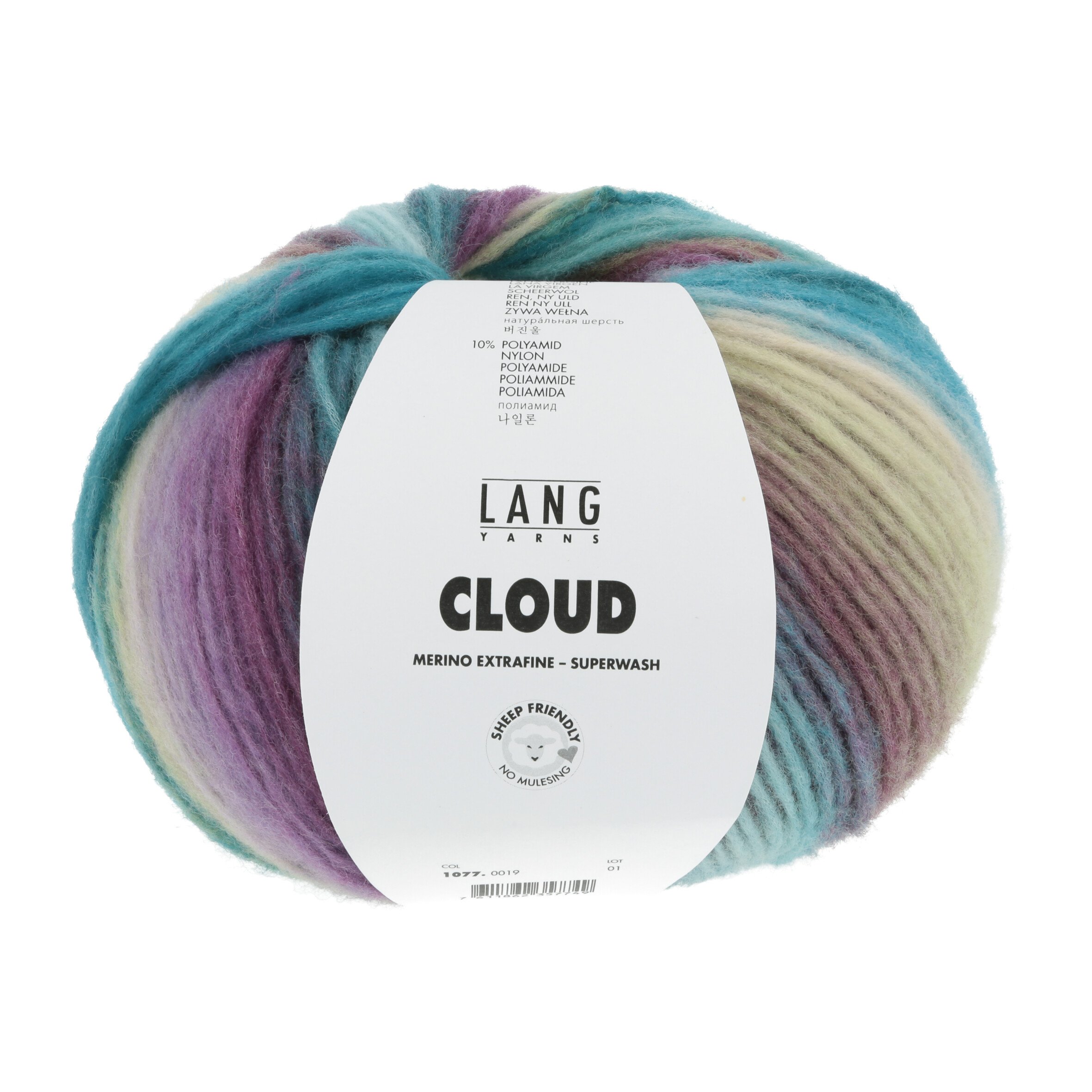 Lang yarns Cloud, kleur 19