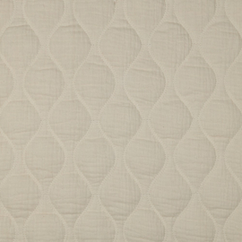 Double gauze Quilt - naturel