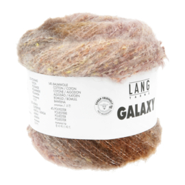 LangYarns Galaxy, kleur 1 bruin-beige-olive