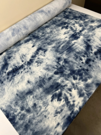 Deadstock fabric:  jersey Shades of blue