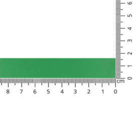 Satin Luxe- Double face groen 16mm