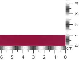Satin Luxe- Double face roze 10mm