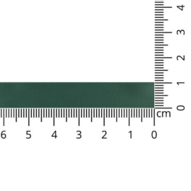 Satin Luxe- Double face groen 10mm