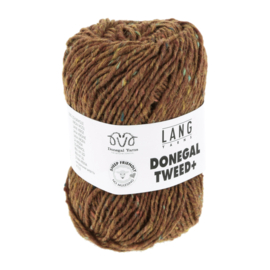 Donegal tweed+, kleur 15 Kupfer