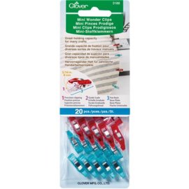 Clover mini wonder clips, 20 stuks