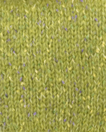 Phil Mohair Dots Vert Bourgeon
