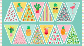 Makeower- Fruity Friends Bunting (panel)