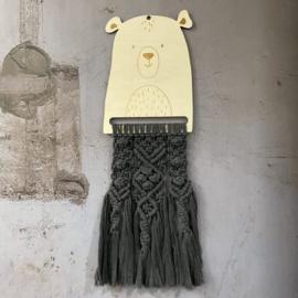 Bobbiny macramé 3mm kleur Blossom