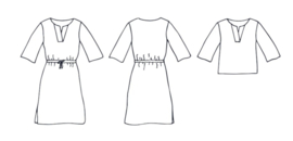Atelier Jupe -Lynn kaftan blouse & dress
