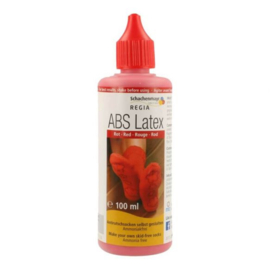 ABS latex kleur rood