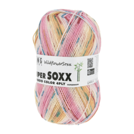 Lang Yarns Super Soxx bamboe, kleur 561