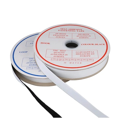 Klittenband plakbaar haak en lus 20mm