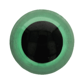 Dierenogen - veiligheidsogen tweekleurig groen 08mm