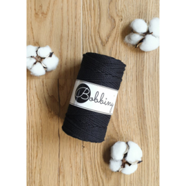 Bobbiny triple twist 3mm kleur Black