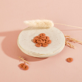 Atelier Brunette knoop Jaipur Pecan Pie