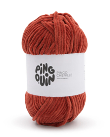 Pingouin chenille Terre Cuite