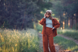 See You At Six - Corduroy - fijne rib - umber bruin