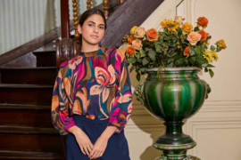 Atelier Jupe - Large warm flower print