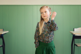 See You At Six Viscose/Rayon - Tiny Flowers
