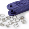 Prym naaivrijdrukknopen jersey 10mm - zilver