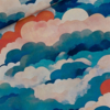 See You At Six French terry Cool Clouds