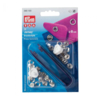 Prym naaivrijdrukknopen jersey 8mm - zilver
