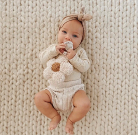 Speendoekje Teddy - Daisy White