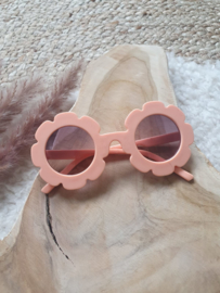 Sunglasses flower pink