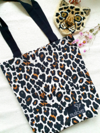 Leopard brown bag